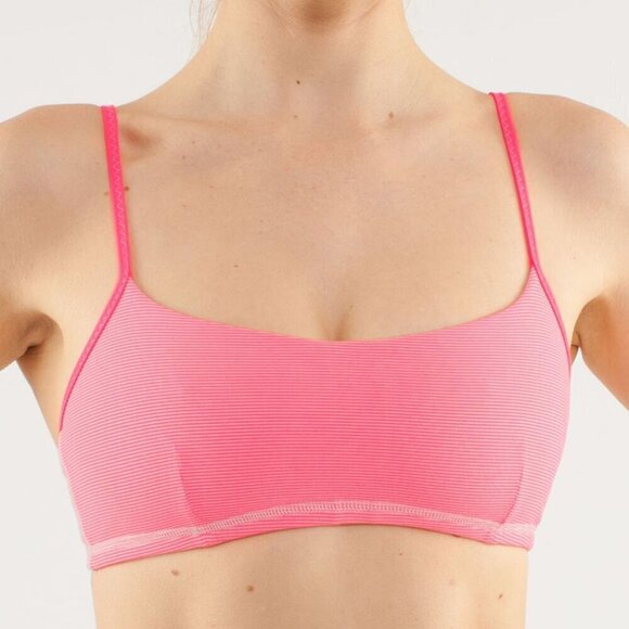 LULULEMON | Daily Convertible Sports Bra Stripes | Sz. 6 - Picture 1 of 11